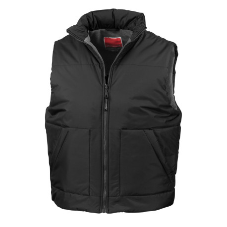 Bodywarmer à doublure polaire personnalisé