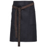 Tablier taille denim effet ciré Division personnalisé