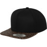 Snapback en cuir (6089LH) personnalisé