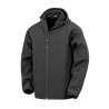 Veste Softshell à capuche recyclé pour homme personnalisé