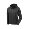 Veste softshell à capuche recyclée pour femme personnalisé