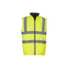 Gilet polaire réversible haute visibilité (HV008F) personnalisé