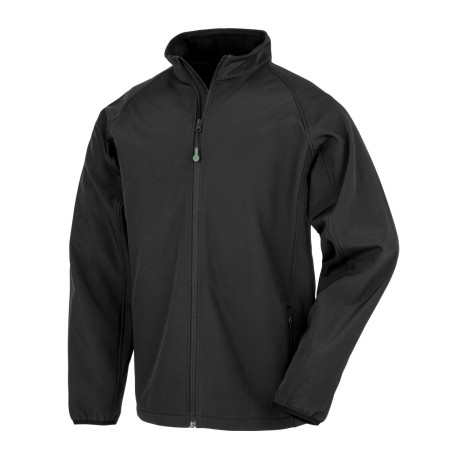 Softshell imprimable et récyclé à 2 couches pour homme personnalisé
