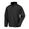 Softshell imprimable et récyclé à 2 couches pour homme personnalisé