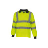 Polo manches longues haute visibilité (HVJ310) personnalisé