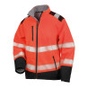 Veste Soft Shell anti-déchirure haute visibilité personnalisé