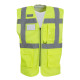 Gilet haute visibilité en mailles ajourées Executive (HVW820) personnalisé