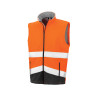 Printable safety softshell gilet personnalisé
