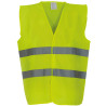 Gilet à 2 bandes haute visibilité (HVW102) personnalisé