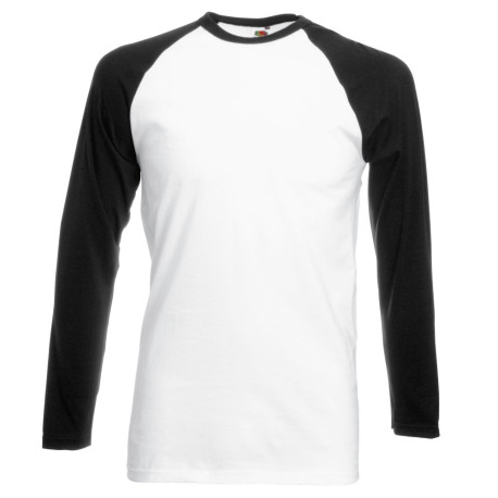 T-shirt baseball manches longues personnalisé