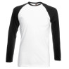 T-shirt baseball manches longues personnalisé