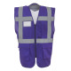 Gilet multifonction haute visibilité pour cadres (HVW801) personnalisé