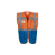 Gilet multifonction haute visibilité pour cadres (HVW801) personnalisé