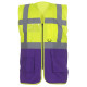 Gilet multifonction haute visibilité pour cadres (HVW801) personnalisé