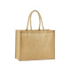 Tote Bag classique en jute amidonné naturel personnalisé