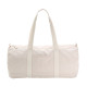 Sac polochon en coton bio rayé personnalisé