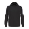 Sweat à capuche sportif contrasté personnalisé