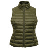 Veste sans manches rembourrée Terrain Femme personnalisé