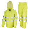 Ensemble imperméable à haute visibilité personnalisé