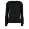 Cardigan col rond à manches longues Arundel Femme personnalisé