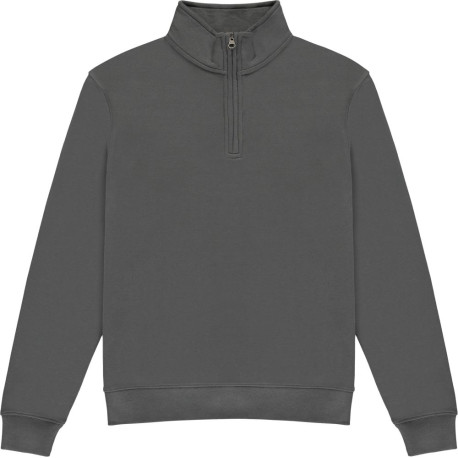 Sweat-shirt à fermeture à glissière quart de longueur coupe régulière personnalisé