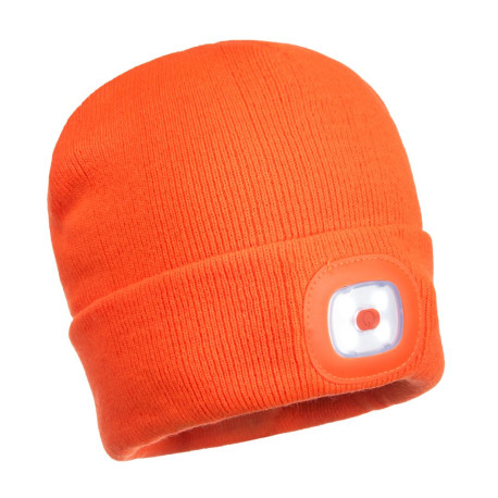 Bonnet Beanie avec LED rechargeable personnalisé