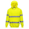 Sweat-shirt à capuche de haute visibilité (C474) EN ISO 20471 CLASSE 3 personnalisé