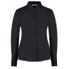Chemise cintrée à col Mao à manches longues Femme personnalisé