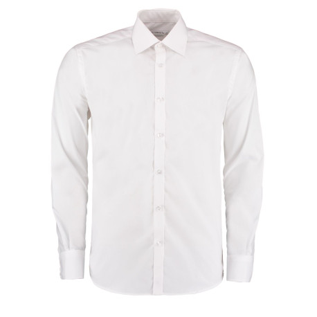 Chemise à manches longues coupe slim Business personnalisé