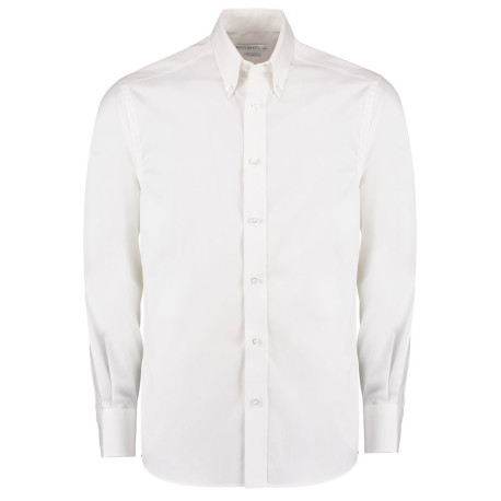 Chemise Oxford de première qualité à manches longues slim personnalisé