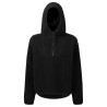 Sweat à capuche zippé sherpa avec fermeture éclair 1/4 pour femme TriDri® personnalisé