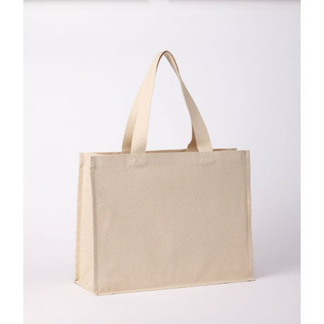 Cabas de bonne tenue en toile recyclée premium personnalisé