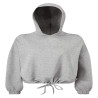 TriDri® Sweat à capuche oversize court femme personnalisé