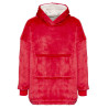 Le sweat à capuche Ribbon pour enfants de style sherpa, confortable, réversible et oversize personnalisé