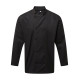 Veste de cuisine à manches longues Coolchecker® à empiècement dans le dos en mesh personnalisé