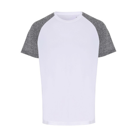 T-shirt manches contrastées performance TriDri® personnalisé