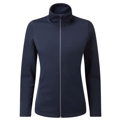 Sweat-shirt durable à fermeture zippée intégrale à teinture par filature pour femmes   personnalisé