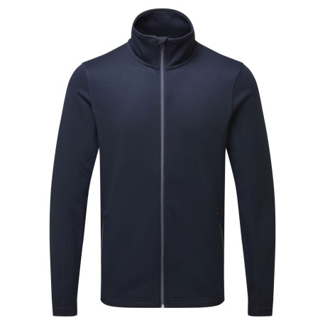 Sweat-shirt durable à fermeture zippée intégrale à teinture par filature pour hommes   personnalisé