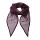 Foulard en mousseline personnalisé