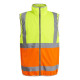 Gilet Pro zippé haute visibilité personnalisé