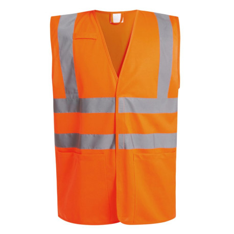 Gilet Pro supervisor haute visibilité personnalisé