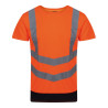 Pro hi-vis short sleeve t-shirt personnalisé