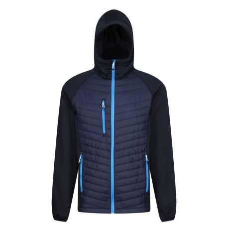 Navigate hybrid hooded jacket personnalisé