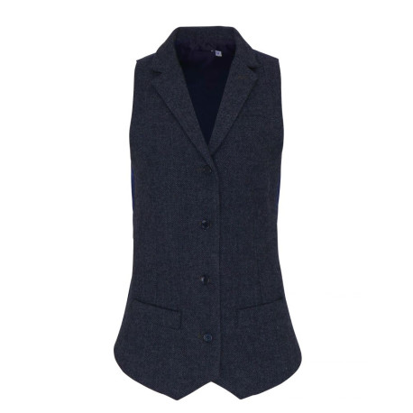 Gilet à chevrons pour femme personnalisé