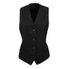 Gilet doublé en polyester Femme personnalisé