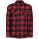 Shelford insulated check shirt personnalisé