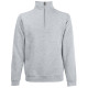 Sweat-shirt zippé 1/4 Premium 80/20 personnalisé