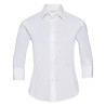 Chemise ajustée manches ¾ facile d’entretien pour femme personnalisé