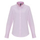 Chemise à rayures Oxford en coton majoritaire pour femme personnalisé