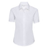 Chemise Oxford manches courtes facile d'entretien pour femme personnalisé